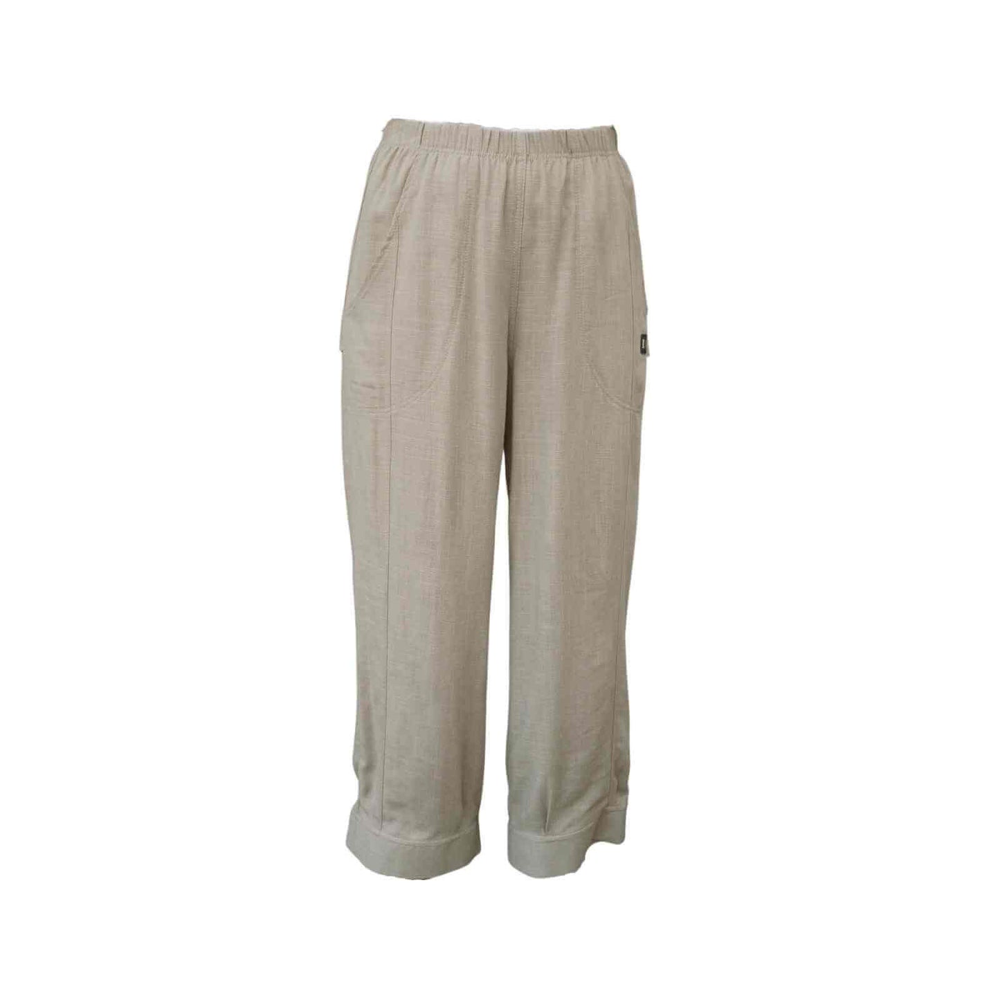 E-Avantgarde stumpebukser i rayon og hør 13632