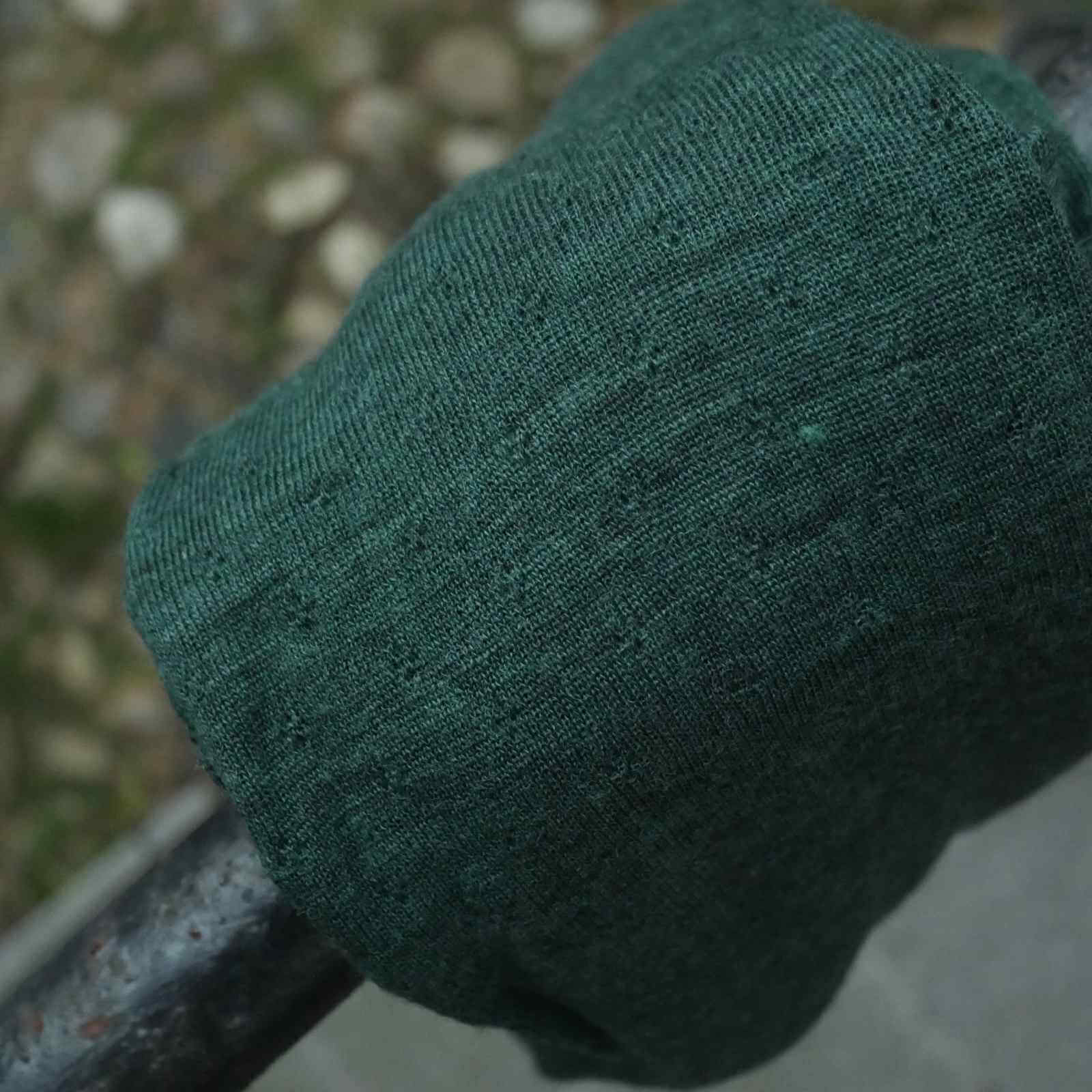 Eyelit mønster på grønne leggings fra Jalfe