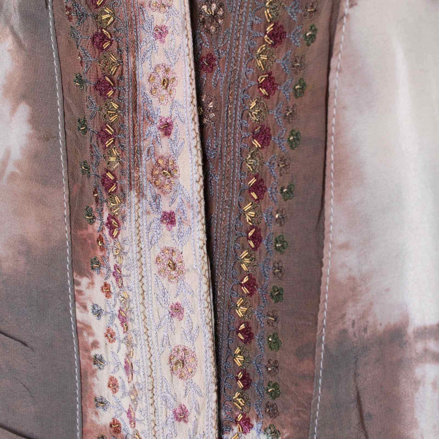 Silke kimono jakke Cofur lysebrun