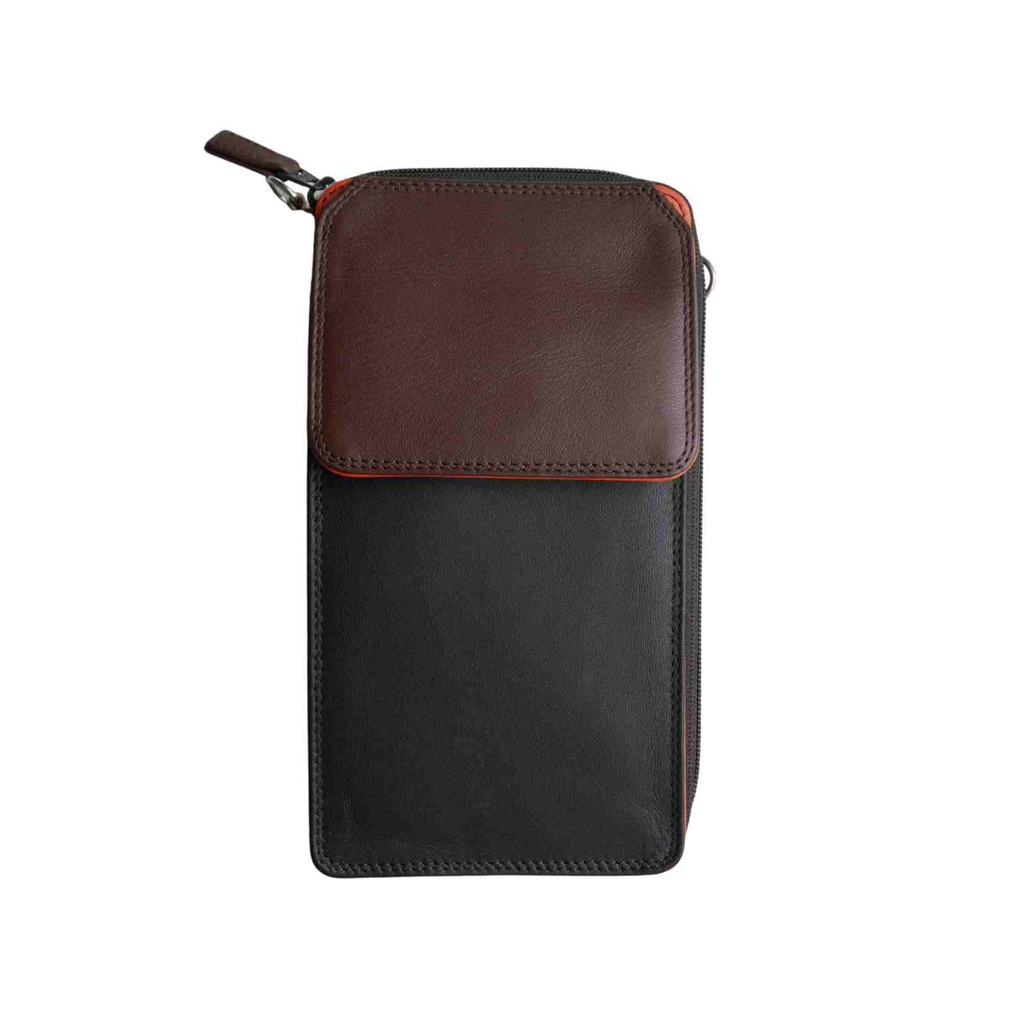 Smartphone holder og pung fra Mywalit i brun