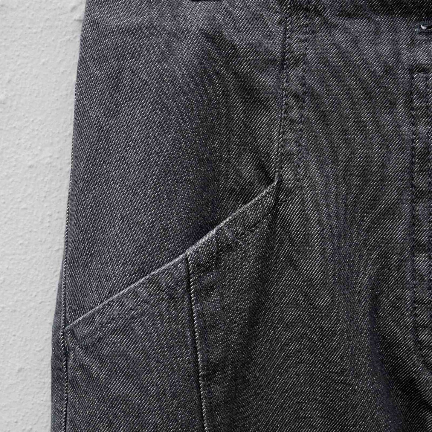 Forlomme på sorte Yesso Oska jeans