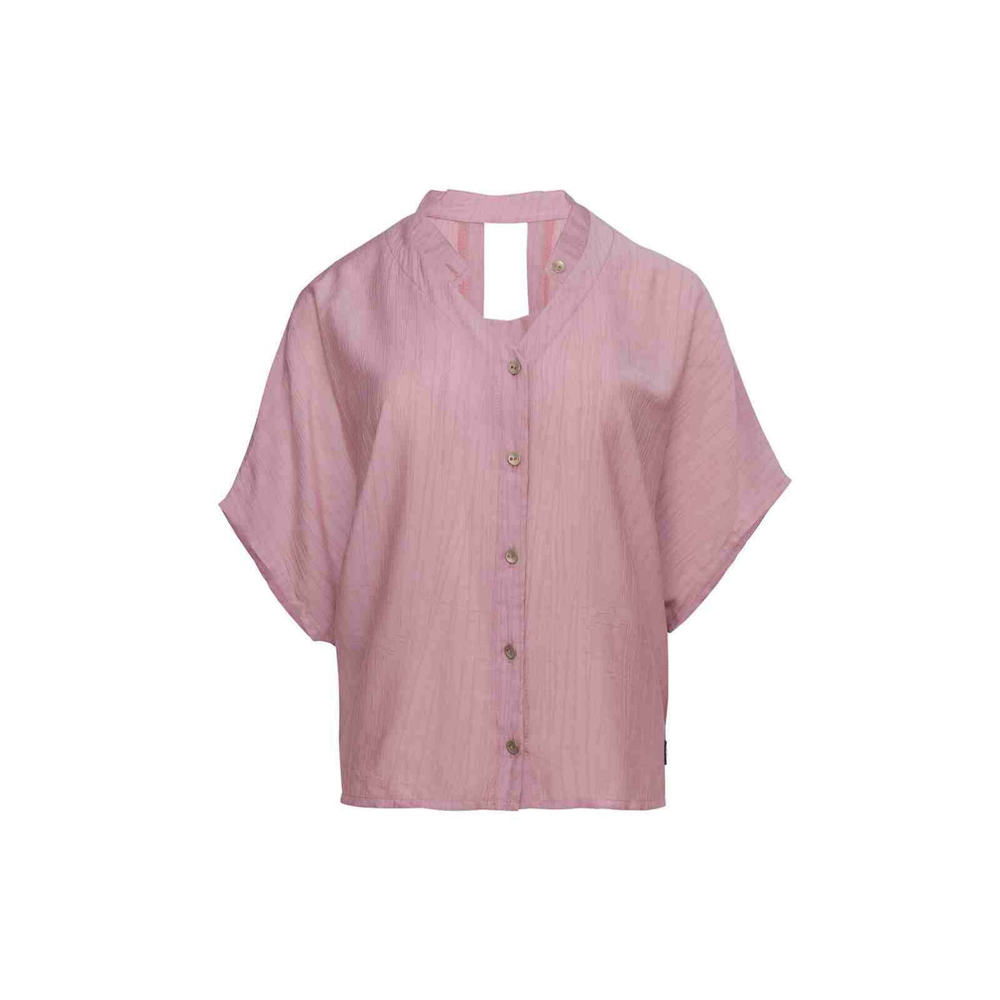 Rosa viskose bluse fra E-Avantgarde