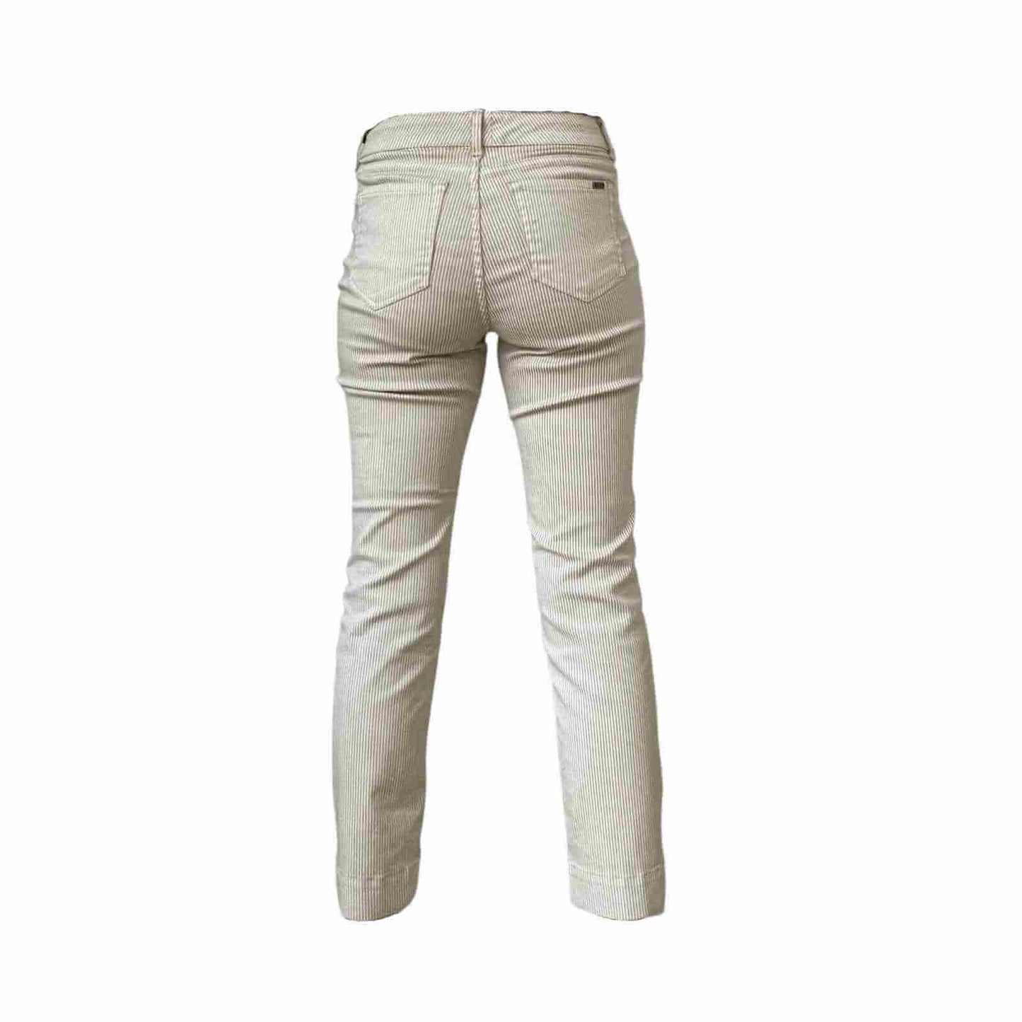 Beige Jonny Q Sabrina stumpebukser bagfra