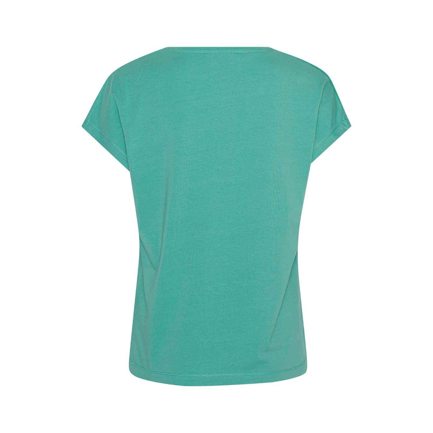 Mansted t-shirt i emerald grøn bagfra model Uva