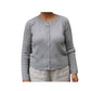 Lysegrå cashmere cardigan fra Gorridsen model Thea