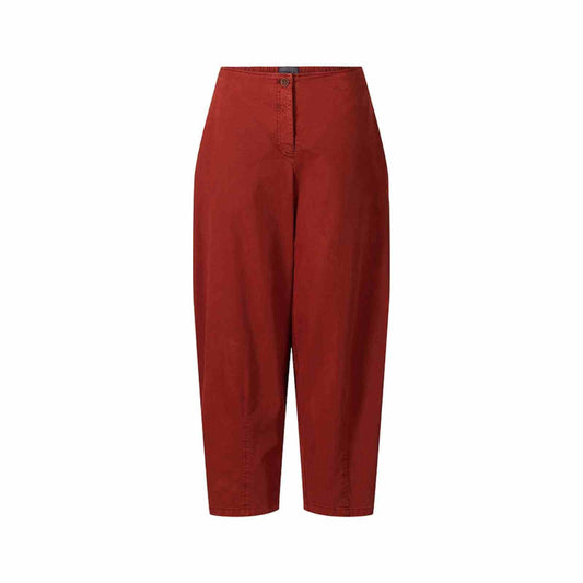 Klassiske Oska bukser i bomuld/lyocell/elastan - model Kabaalo i rust