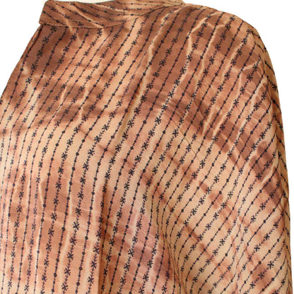 Kortærmet Vintage Silke Top