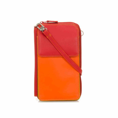Smartphone holder og pung fra Mywalit i rød og orange