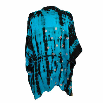 Blå Silke Skjorte Diva Blouse Cofur