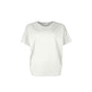 Off white ensfarvet t-shirt fra Mansted model Uma