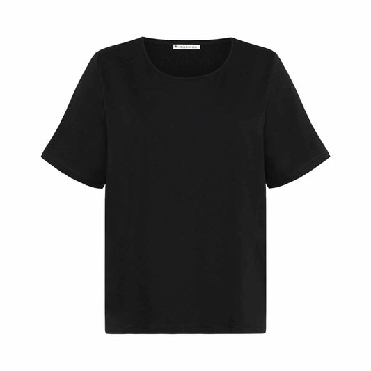 sort enkel t-shirt fra Mansted