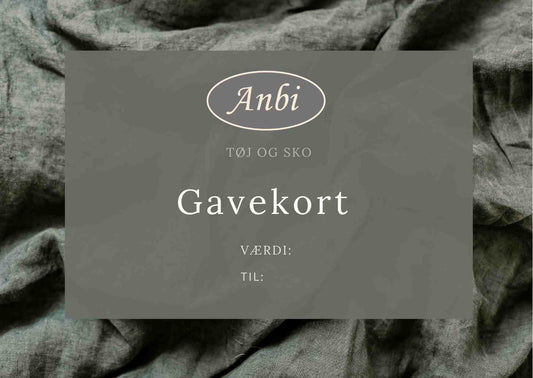 Gavekort til Anbimode.dk og Anbi i Skanderborg