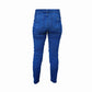 Blå stumpe jeans fra Jonny Q Terry bagfra