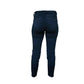 Sorte stumpe jeans fra Jonny Q med lynlås i benene bagfra