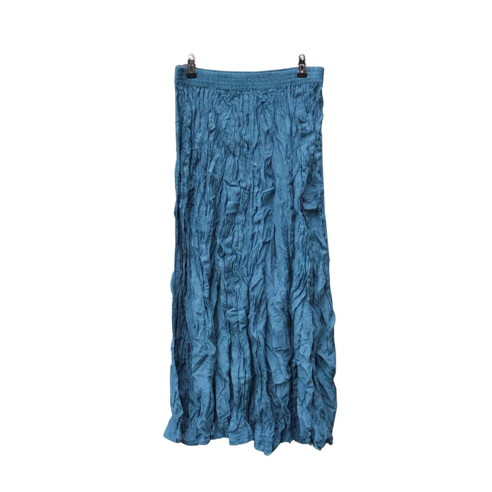 Blå silke nederdel fra Praechtig Berlin