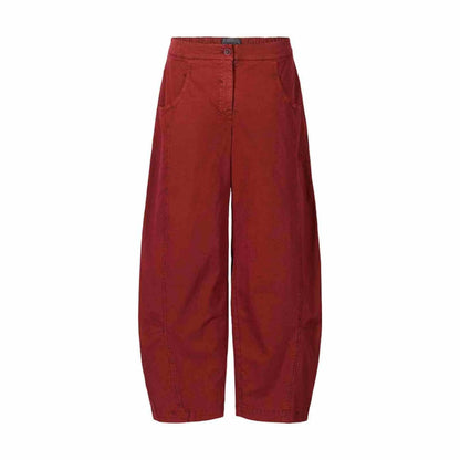 Oska bukser i bomuld, lyocell blanding model Jaardin i rust