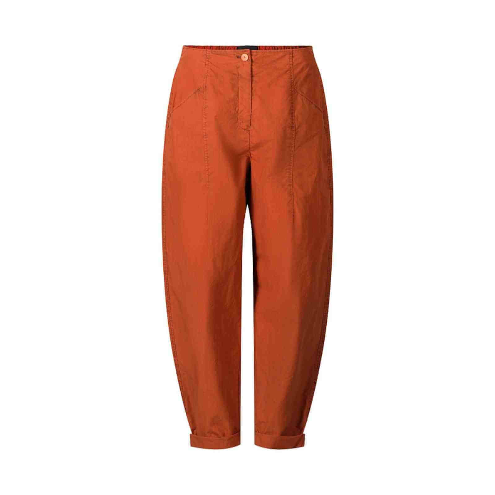 Oska bukser i 100% bomuld, model Tertia i spice orange