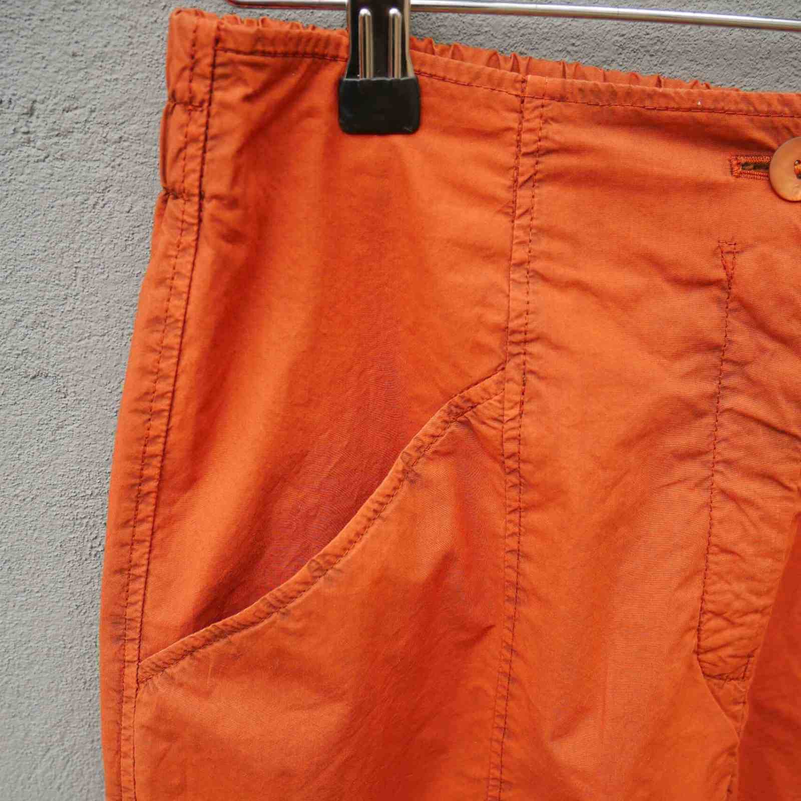 Forlomme på Oska bukser i 100% bomuld i spice orange
